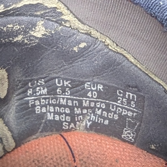 Bzees Naturalizer Sandy Slip On Comfort‎ Sneakers Blue Silver Fabric Womens 8.5M - Picture 9 of 10